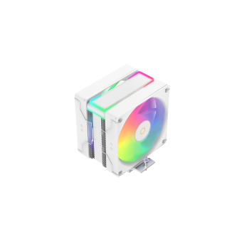Вентилятор для процессора Ocypus Delta A40 SE WH Dual Fan ARGB TDP 200W 4-pin Intel/AMD Белый в Metoo.kz - Metoo (1)