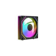 Вентилятор для корпуса Ocypus Gamma F12 UNI BK ARGB 1x(123x120x25mm), 800-1800 RPM Черный..