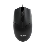 Мышь Meetion M360 Black, Оптическая, 1000DPI, 3 Button, USB, кабель 1.5 м, Проводная, Чёрный..