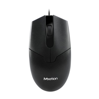 Мышь Meetion M360 Black, Оптическая, 1000DPI, 3 Button, USB, кабель 1.5 м, Проводная, Чёрный в Metoo.kz - Metoo (1)