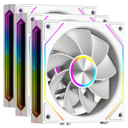 Вентилятор для корпуса PCCoole F3 X120R ARGB WH 3IN1, FAN 120mm, 800~1800RPM, 54 CFM, RGB..