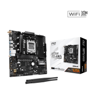Материнская плата ASRock A620AM PRO-A WIFI AM5 4xDDR5 2xSATA3 RAID 3xM.2 Type-C HDMI WiFi6E mATX..