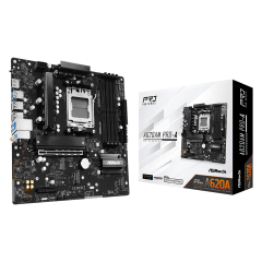 Материнская плата ASRock A620AM PRO-A AM5 4xDDR5 2xSATA3 RAID 3xM.2 Type-C HDMI mATX..