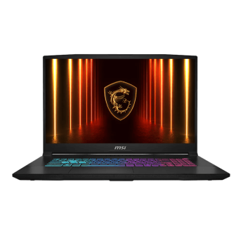 NB MSI Katana 17 HX B14WFK-404XKZ 17,3" IPS FHD 144Hz/Core i5-14450HX/16GB/1TB/RTX5060/DOS/Black в Metoo.kz - Metoo (1)