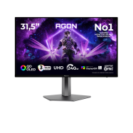 Монитор Игровой 31.5 AOC AG326UZD2 QD-OLED 3840x2160 240Hz 0,03ms 1000cd/m2 2xHDMI 1xDP 1xUSBC 2x..