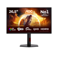 Монитор Игровой 27 AOC Q27G4ZDR QD-OLED 2560x1440 240Hz 0.03ms 400cd/m2 1,5M:1 2xHDMI 1xDP Черный..