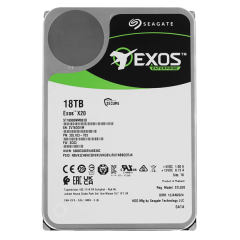 Корпоративный жесткий диск 18Tb Seagate EXOS X20 SATA3 3.5 256Mb 7200rpm ST18000NM003D..