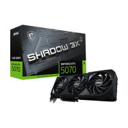 Видеокарта MSI GeForce RTX 5070 12G SHADOW 3X, 12Gb GDDR7 192-bit 1xHDMI 3xDP G5070-12S3..