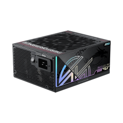 Блок питания MSI 1300W, MPG Ai1300TS PCIE5, Full Modular, ATX, 80+ TITANIUM, >94%, Fan 135mm, Черн..