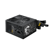 Блок питания MSI 750W, MAG A750BN PCIE5 II, Non Modular, ATX, 80+ BRONZE, >85%, Fan 120mm, Черный..