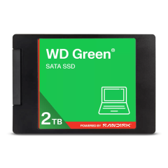 Твердотельный накопитель 2000GB SSD WD GREEN 2.5”/7mm SATA R545/W545MB/s WDS200T5G0A-00CPT0..