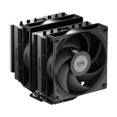 Вентилятор для процессора PCCooler RT620Pro BK TDP 265W 4pin PWM 115X/1200/1700/1851/AM4/AM5 Черны..