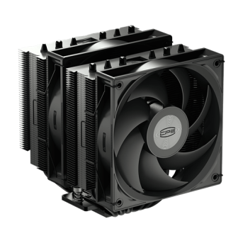 Вентилятор для процессора PCCooler RT620Pro BK TDP 265W 4pin PWM 115X/1200/1700/1851/AM4/AM5 Черный в Metoo.kz - Metoo (1)