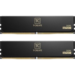 Оперативная память 32GB Kit (2x16GB) 6400MHz DDR5 TeamGroup EXPERT CL32 Black CTCED532G6400HC32ADC01