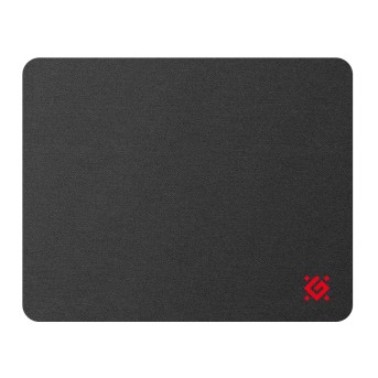 Коврик для мыши Defender Black (50550) 250x200x3mm, термически обработанная ткань + натур. резина в Metoo.kz - Metoo (1)