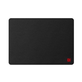 Коврик для мыши Defender Black S, 250х350х3mm, термически обработанная ткань + натур. резина в Metoo.kz - Metoo (1)