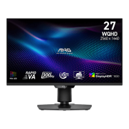 Монитор 27 MSI MAG 274QPF X30MV Rapid VA 2560x1440 300Hz 0.5ms 1000cd/m2 4500:1 2xHDMI 1xDP HAS..