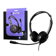Гарнитура компьютерная торговой марки Qbyte HDS-02KZ USB2.0б 1,8 метра..