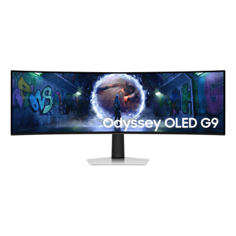 Монитор 49" SAMSUNG Odyssey OLED G9 LS49DG932SIXCI DQHD 1800R 240Hz 0.03мс 250кд/м2 1млн:1 HDMI DP в Metoo.kz - Metoo (1)