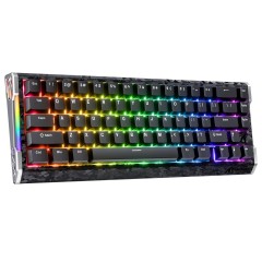 Клавиатура Attack Shark R68 HE Black, Mechanical, 66 keys, USB-C, EN..