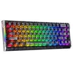 Клавиатура Attack Shark R68 HE Ink Shade, Mechanical, 66 keys, USB-C, EN..