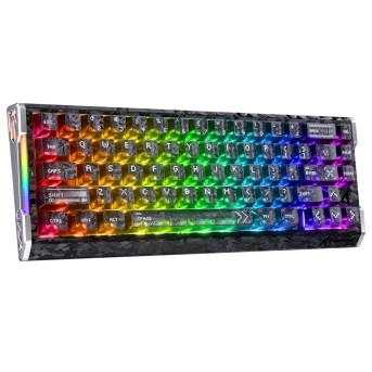 Клавиатура Attack Shark R68 HE Ink Shade, Mechanical, 66 keys, USB-C, EN в Metoo.kz - Metoo (1)