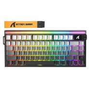 Клавиатура Attack Shark R85 HE Moon Night, 75%, Magnetic, Purple Mandrel switch, EN, Wired USB-C..
