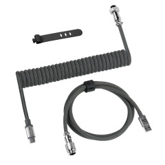 Кабель для клавиатуры Attack Shark C01Pro Grey USB A to Type C..