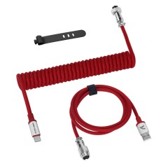 Кабель для клавиатуры Attack Shark C01Pro Red USB A to Type C..