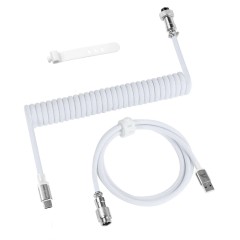Кабель для клавиатуры Attack Shark C01Pro White USB A to Type C..