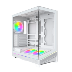 Корпус Montech SKY 3 (W) ATX/Micro-ATX/Mini-ITX (Back-Connected MB) 2xUSB3.0 1xType-C 1xAudio Белы..