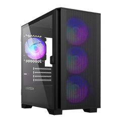 Корпус Montech AIR 100 ARGB (B) Micro-ATX/Mini-ITX 2xUSB3.0 1xUSB2.0 1xAudio 1xMic Черный..