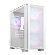 Корпус Montech AIR 100 ARGB (W) Micro-ATX/Mini-ITX 2xUSB3.0 1xUSB2.0 1xAudio 1xMic Белый..