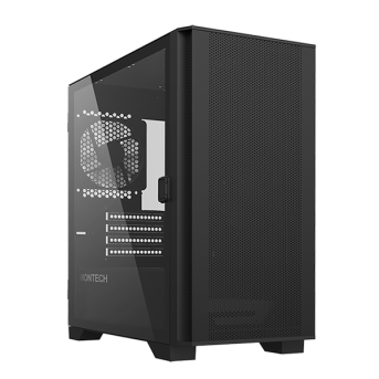 Корпус Montech AIR 100 LITE (B) Micro-ATX/Mini-ITX 2xUSB3.0 1xUSB2.0 1xAudio 1xMic Черный в Metoo.kz - Metoo (1)