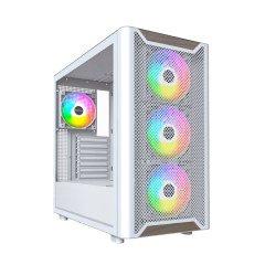 Корпус Montech XR Wood (W) ATX/Micro-ATX/Mini-ITX 2xUSB3.0 1xType-C 1xAudio 1xMic Белый..
