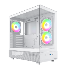 Корпус Montech XR (W) ATX/Micro-ATX/Mini-ITX 2xUSB3.0 1xType-C 1xAudio 1xMic Белый..