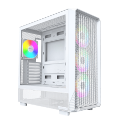Корпус Montech X5 (W) E-ATX/ATX/Micro-ATX/Mini-ITX 1xUSB3.0 1xUSB2.0 1xType-C 1xAudio Белый..