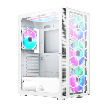 Корпус Montech X3 GLASS (W) ATX/Micro-ATX/Mini-ITX 1xUSB3.0 2xUSB2.0 1xAudio 1xMic Белый в Metoo.kz - Metoo (1)