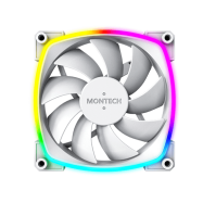 Вентилятор для корпуса Montech AX120 3 in 1 Pack (W) 3x(120x120x25mm)/800-1600RPM/59CFM/27db Белый..