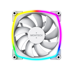Вентилятор для корпуса Montech AX120 3 in 1 Pack (W) 3x(120x120x25mm)/800-1600RPM/59CFM/27db Белый..