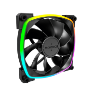 Вентилятор для корпуса Montech RX120 PWM (B) 1x(120x120x25mm)/800-1600RPM/59CFM/27dBA/Reverse Черн..