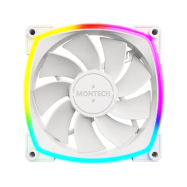 Вентилятор для корпуса Montech RX120 3 in 1 Pack (W) 3x(120x120x25mm)/800-1600RPM/59CFM/Rever Белы..