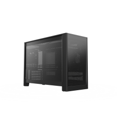 Корпус Montech TEN (B) Micro-ATX/Mini-ITX 2xUSB3.0 1xType-C 1xAudio Черный..