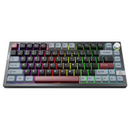 Клавиатура беспроводная Montech MK PRO 75 DY Bluetooth/Wireless/USB, ENG/RUS, mechanical, Черная..