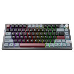 Клавиатура беспроводная Montech MK PRO 75 DB Bluetooth/Wireless/USB, ENG/RUS, mechanical, Черная..