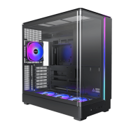 Корпус Montech KING 45 PRO (B) ATX/Micro-ATX/Mini-ITX 2xUSB3.0 1xType-C 1xAudio Черный..