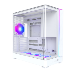 Корпус Montech KING 45 PRO (W) ATX/Micro-ATX/Mini-ITX 2xUSB3.0 1xType-C 1xAudio Белый..