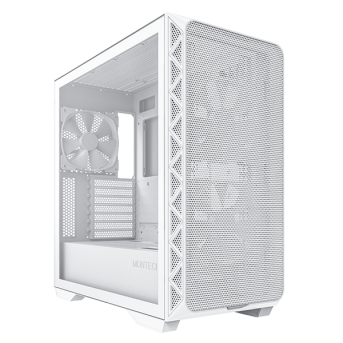 Корпус Montech AIR 903 BASE (W) E-ATX/ATX/Micro-ATX/Mini-ITX 2xUSB3.0 1xType-C 1xAudio 1xMic Белый в Metoo.kz - Metoo (1)