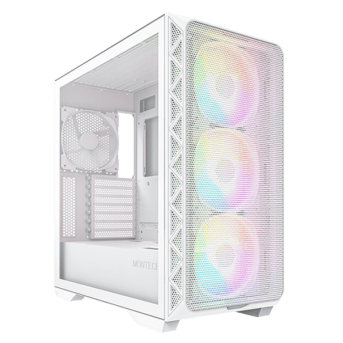 Корпус Montech AIR 903 MAX (W) E-ATX/ATX/Micro-ATX/Mini-ITX 2xUSB3.0 1xType-C 1xAudio 1xMic Белый в Metoo.kz - Metoo (1)