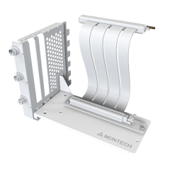 Вертикальный держатель видеокарты Montech VGM2 (W) PCIe 5.0x16/Up to 3 PCIe Slots/244mm Белый..